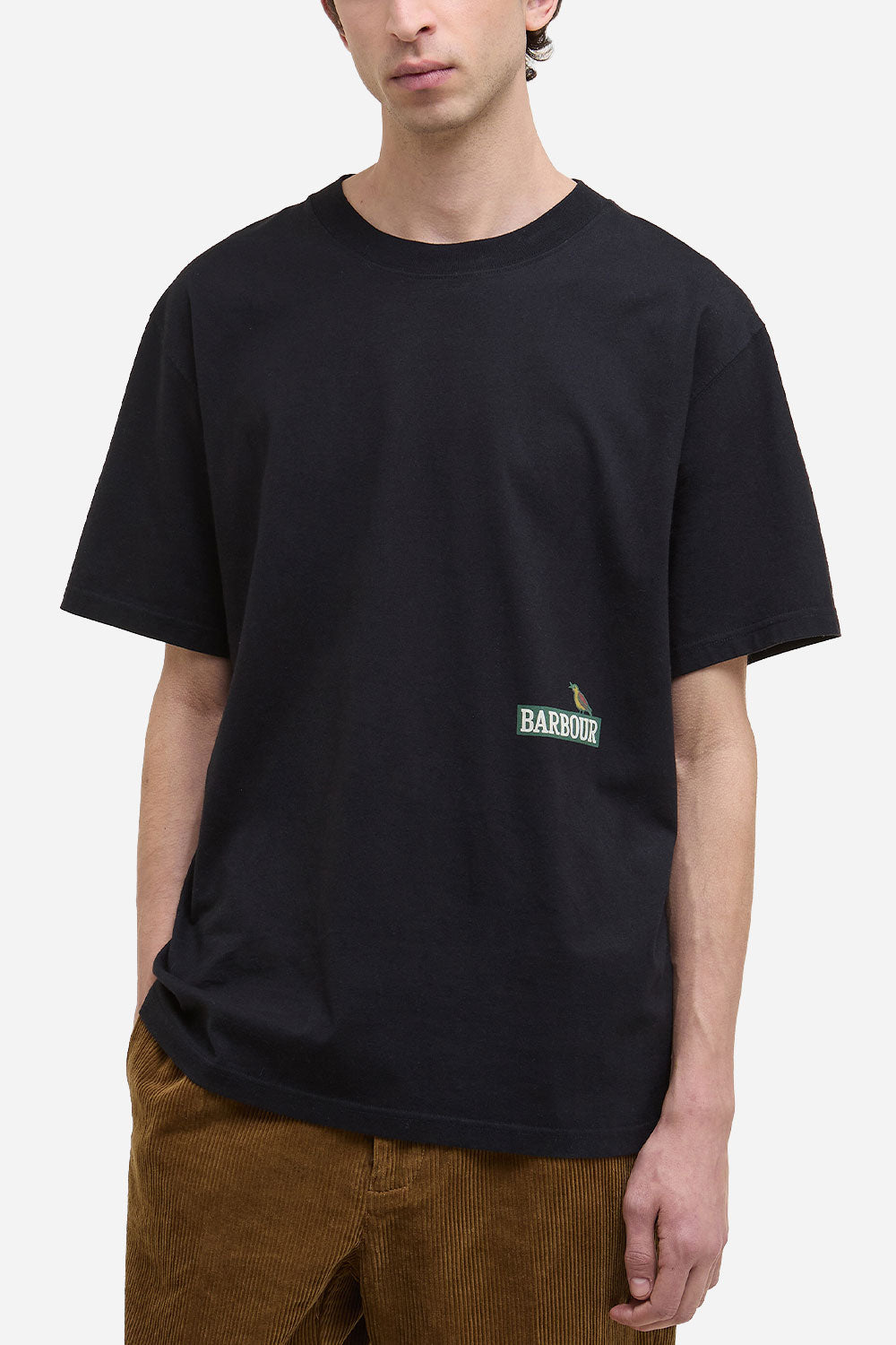 Barbour Campbell OS Graphic T-Shirt (أسود)