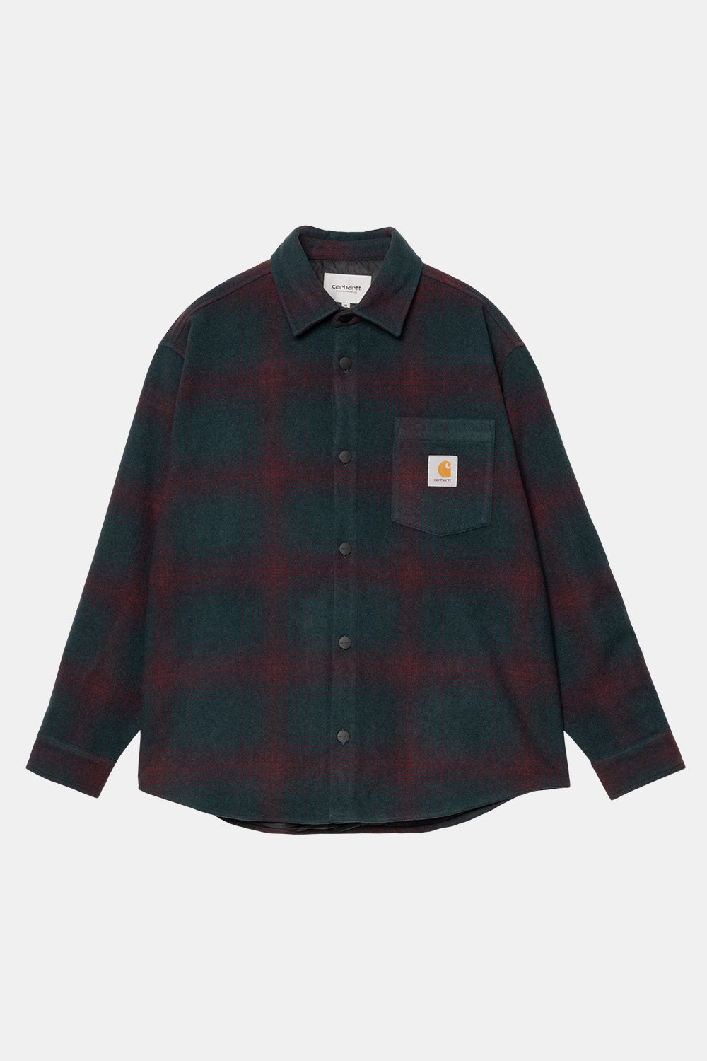 سترة قميص Carhartt Wip Brennan (Brennan Check/Deep Lagoon/Rondo)