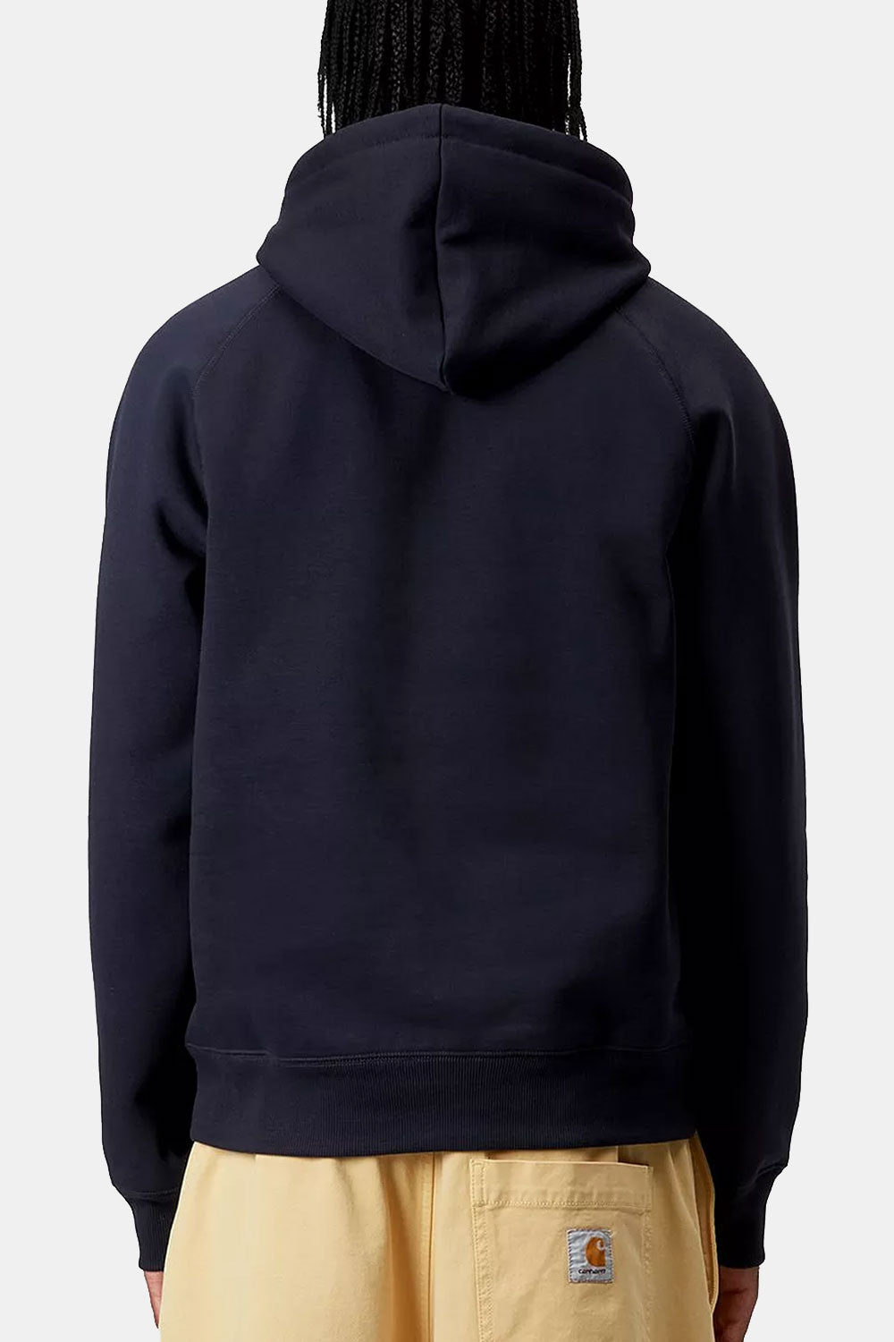 Carhartt Wip Hooded Chase Sweat (Navy/Gold Dark)