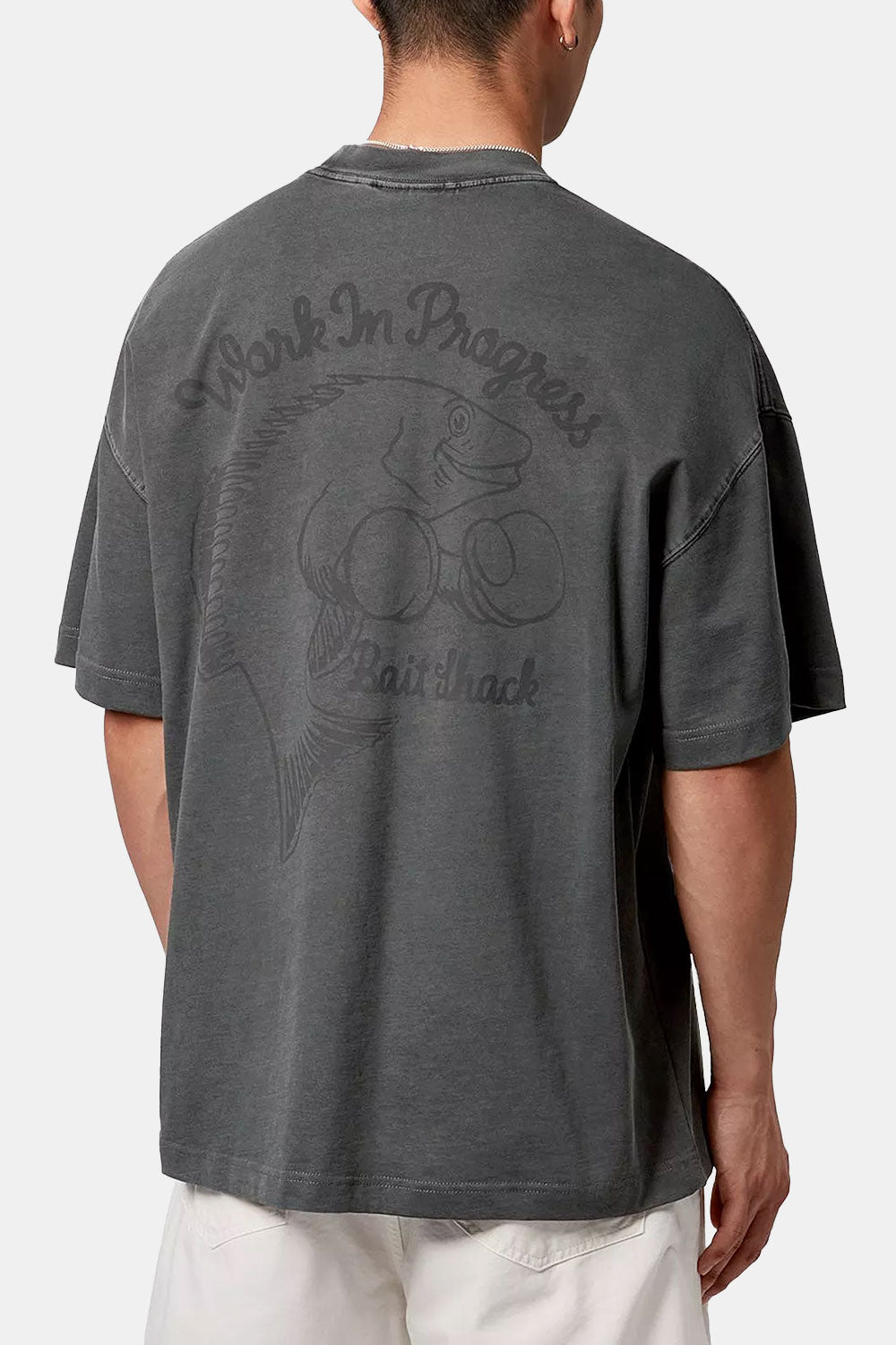 Carhartt Wip Short Sleeve Bait Shack T-Shirt (Black)