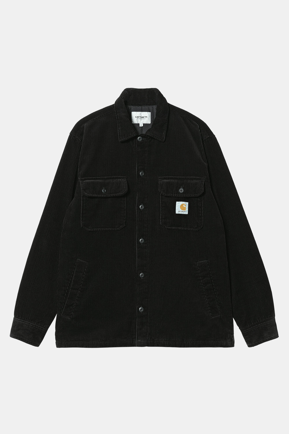 سترة قميص Carhartt Wip Whitsome (أسود)