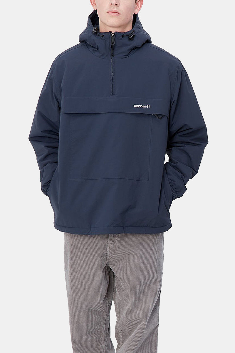 سترة بلوفر Carhartt WIP Windbreaker (Air Force Blue/White)