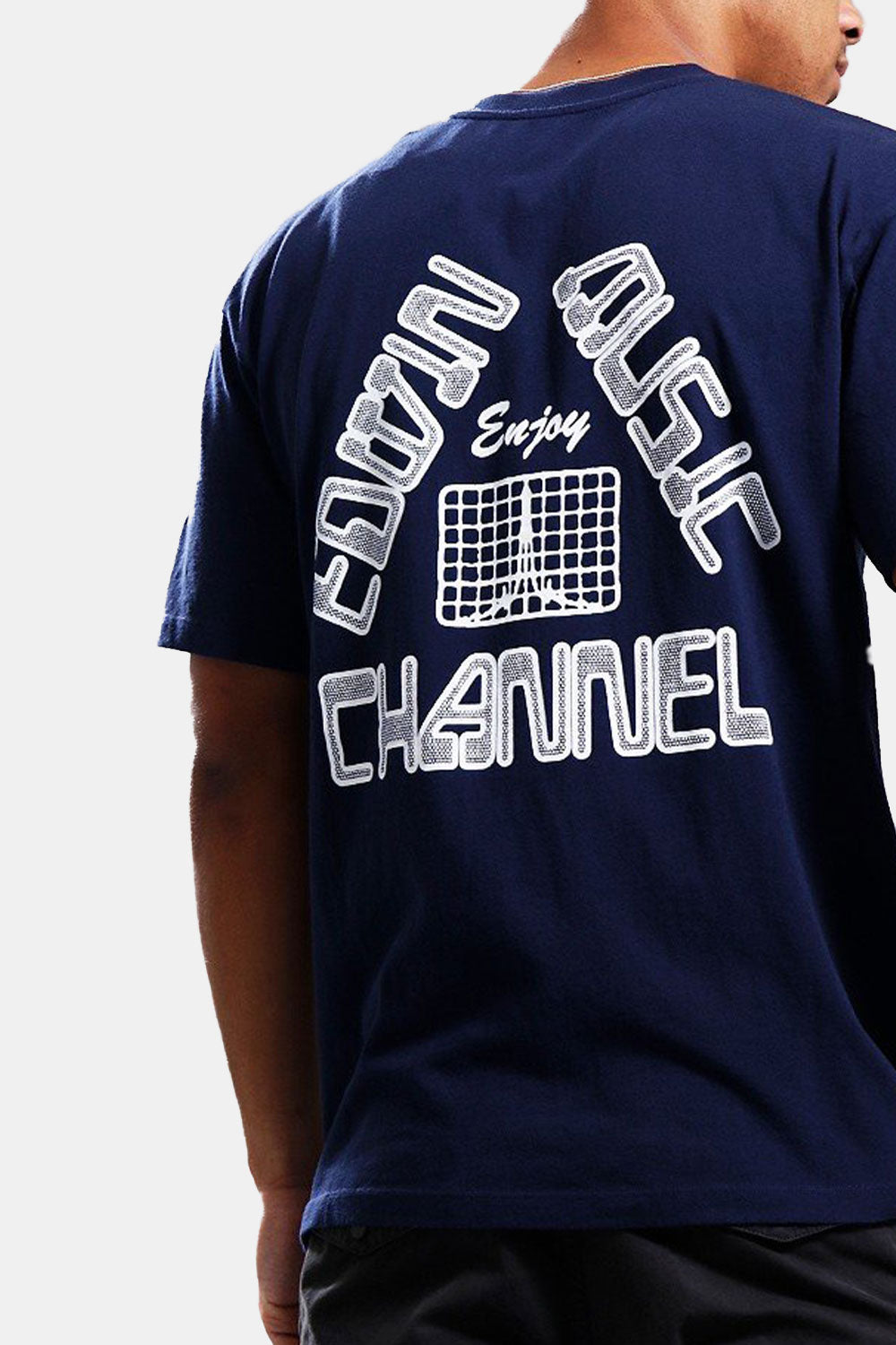 Edwin استمتع بقميص EMC (الأزرق البحري)