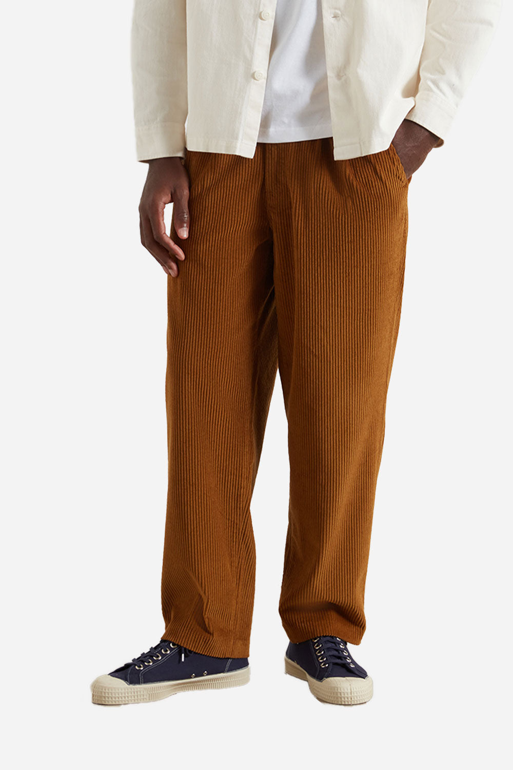 Farah Adam Archive Twin Pleat Trousers (Rich Tobacco)
