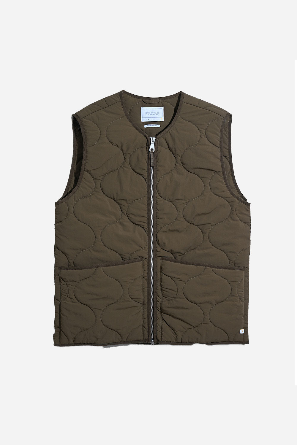 Farah Campbell Gilet (Clove Brown)