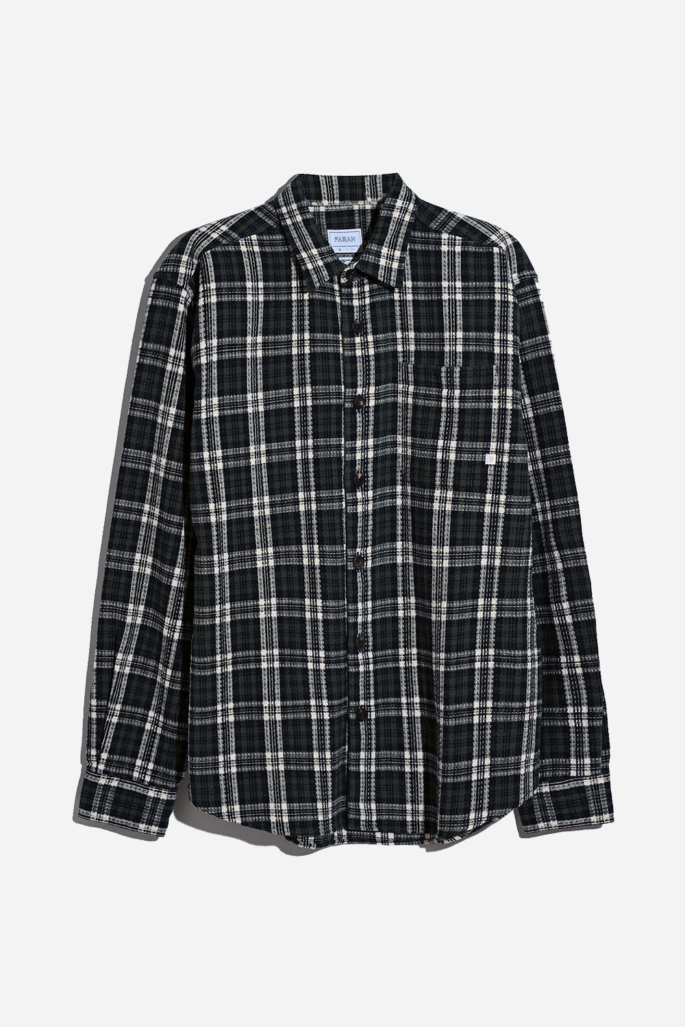 Farah Hardaker Long Sleeve Check Shirt (Rosemary)