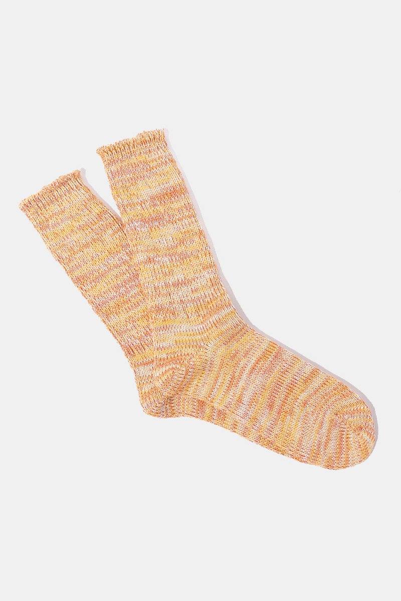 Anonymous Ism 5 Colour Mix Crew Socks (Orange) | Socks