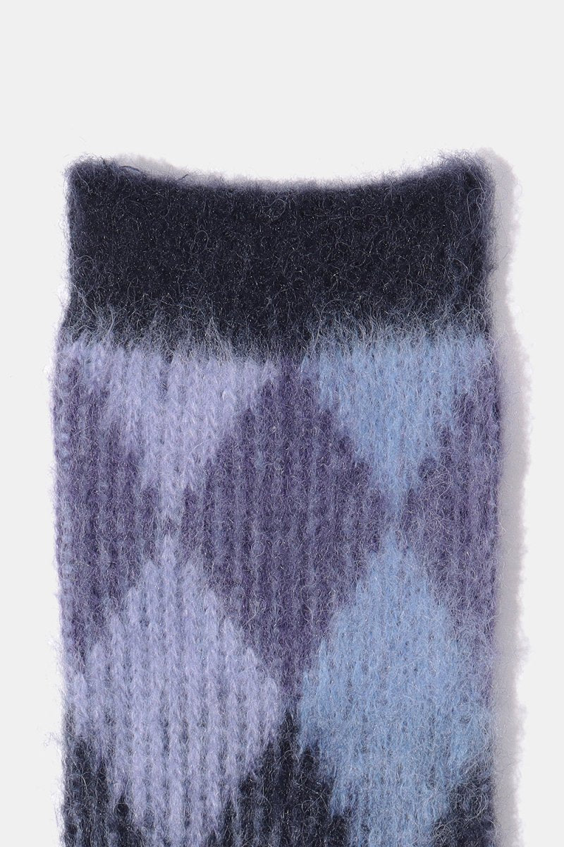 Anonymous Ism Napping Diamond JQ Crew Socks (Navy Purple) | Socks