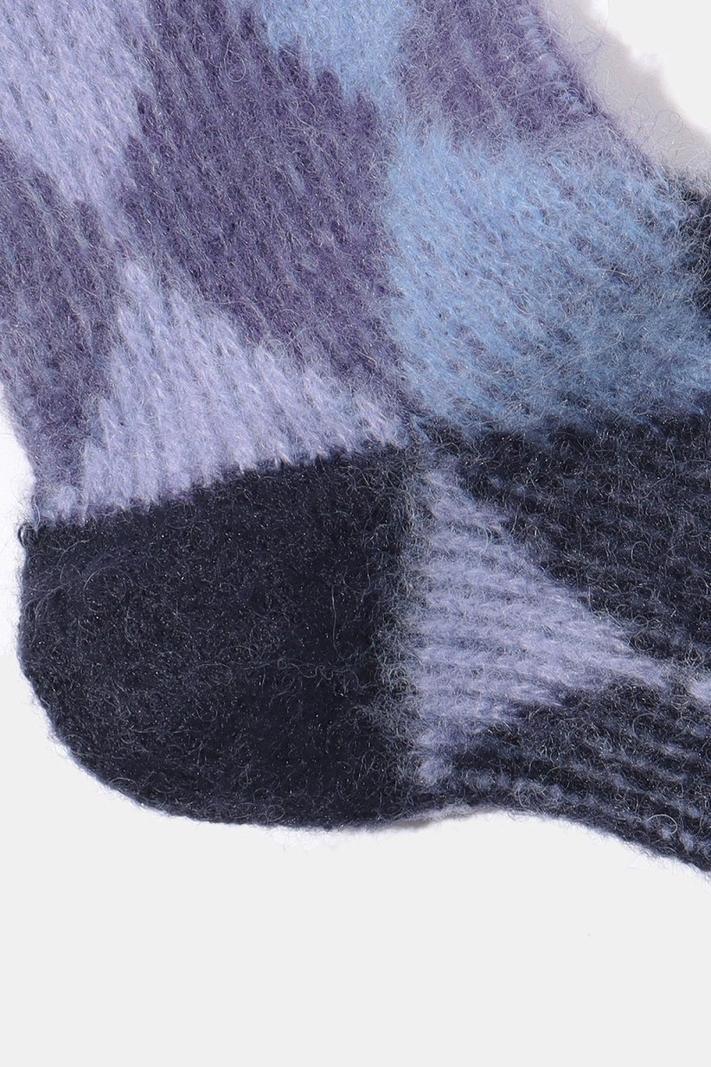 Anonymous Ism Napping Diamond JQ Crew Socks (Navy Purple) | Socks