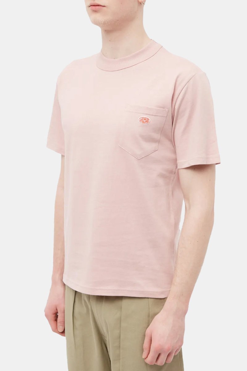 Armor Lux Heritage Pocket T-Shirt (Antic Pink) | T-Shirts