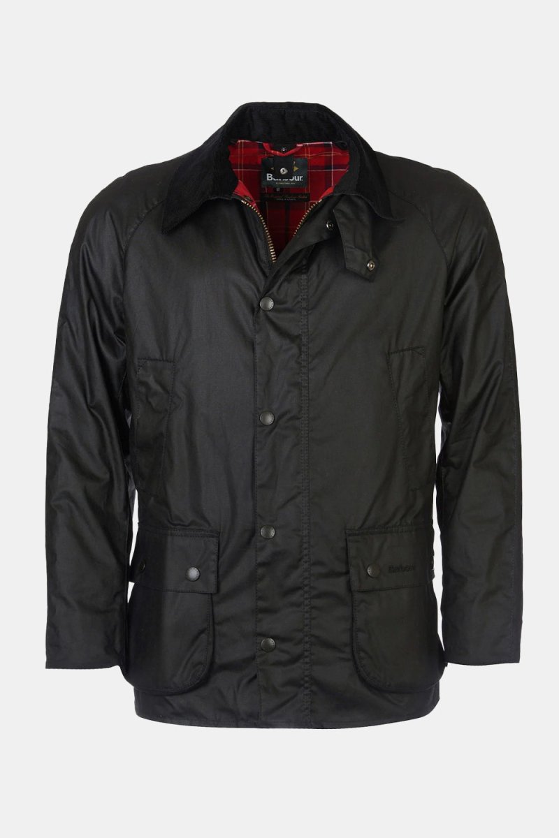 Barbour Ashby Waxed Jacket (Black) | Jackets