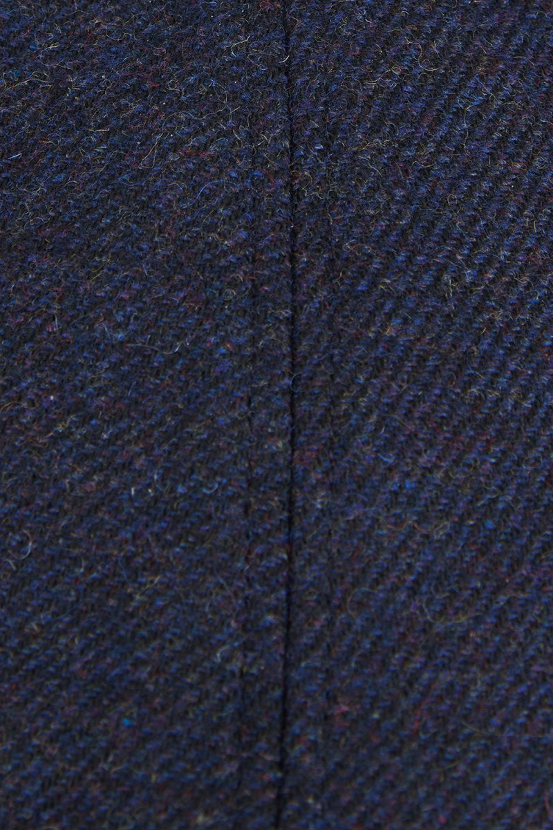 Barbour Claymore Bakerboy Flat Cap (Navy) | Hats