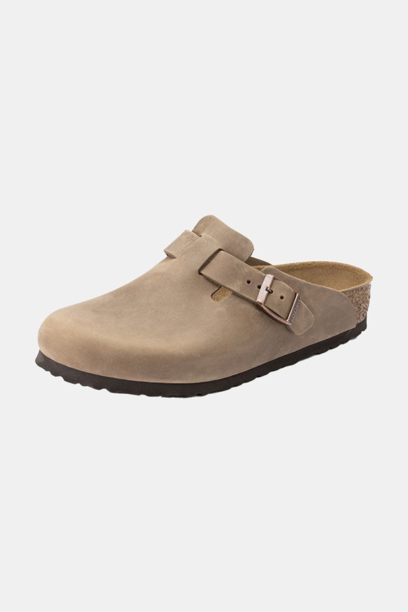 Birkenstock Boston Oiled Leather (Tobacco Brown) | Sandals