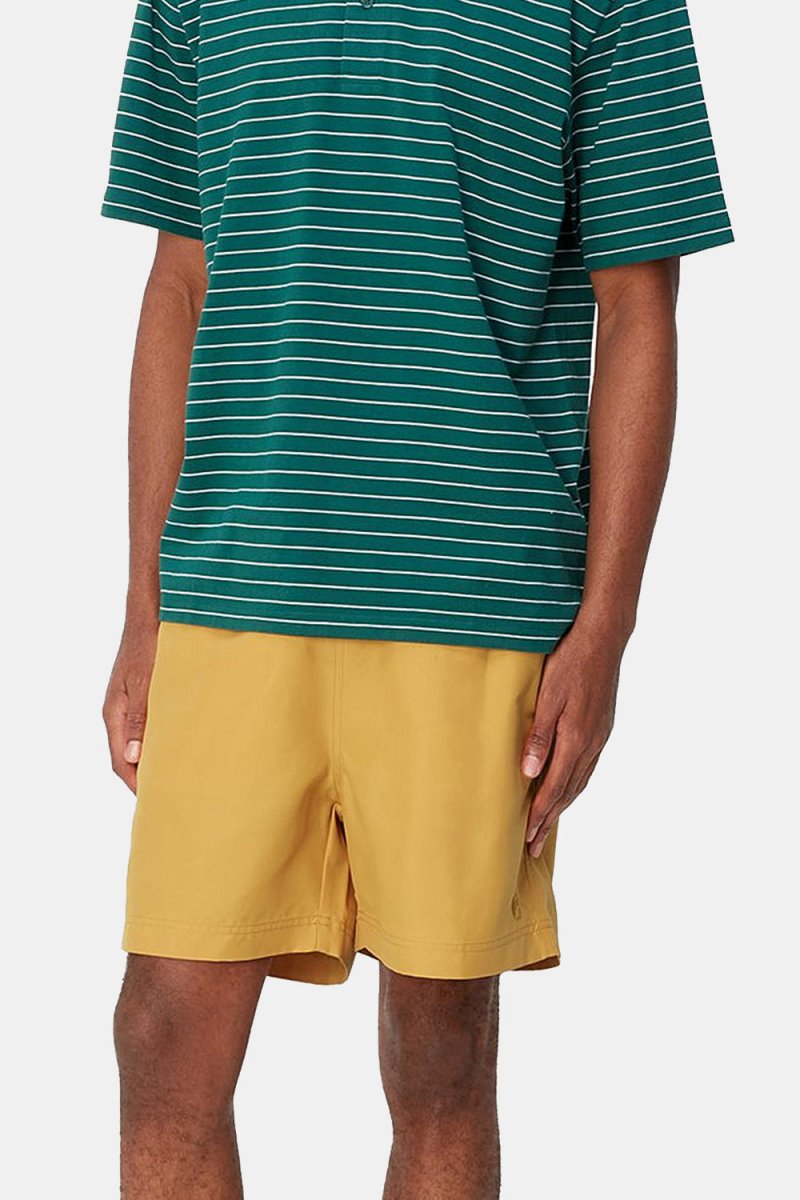 Carhartt WIP Chase Swim Trunks (Sunray/Gold) | Shorts