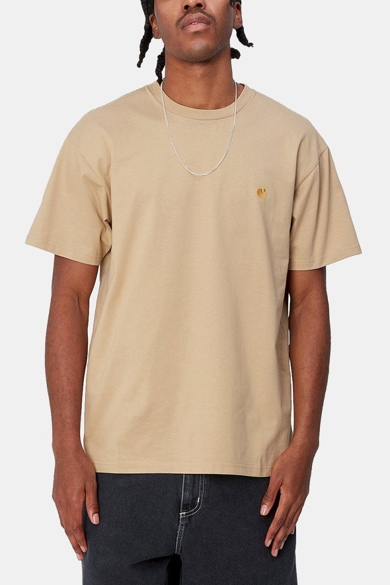 Carhartt WIP Chase T-Shirt (Sable/Gold) | T-Shirts