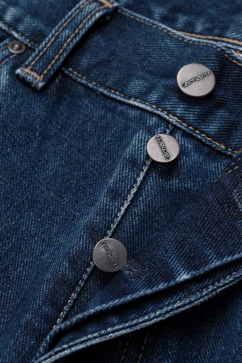 Carhartt WIP Newel Pant (Blue/Stone Wash/Maitland Denim) | Trousers