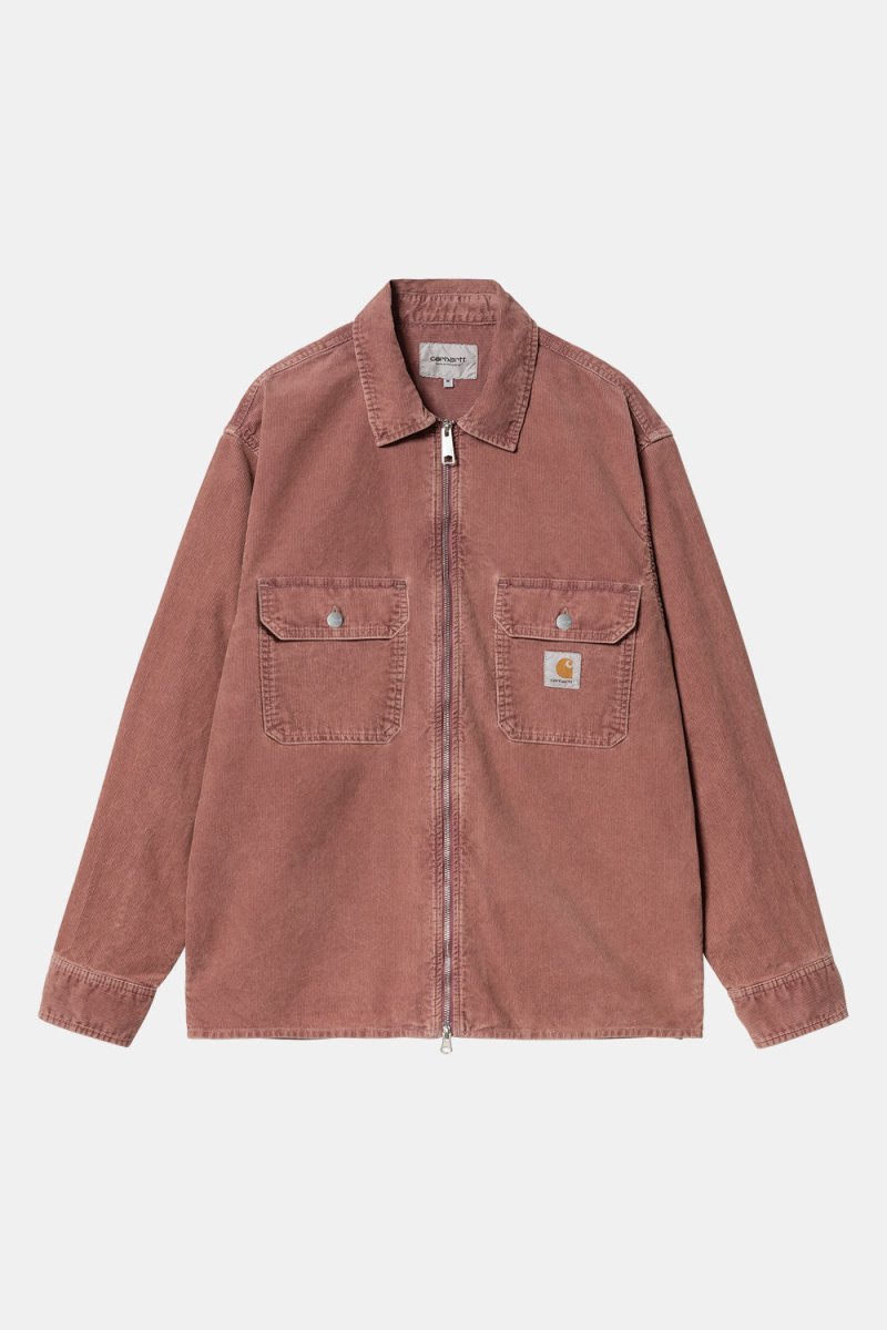 Carhartt WIP Reynold Shirt Jac (Dusky Pink) | Jackets