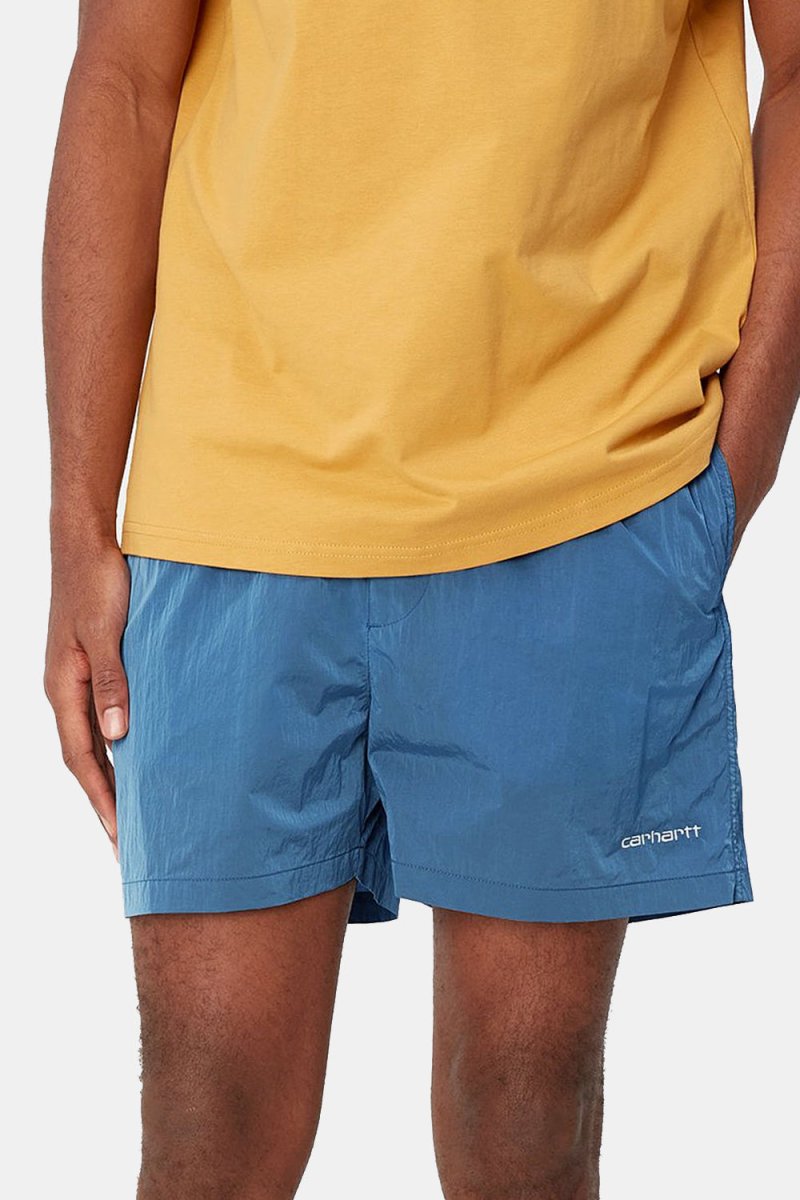 Carhartt WIP Tobes Swim Trunks (Sorrent/White) | Shorts