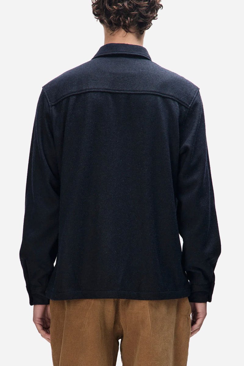 Deus Clayton Wool Shirt (Black) | Shirts