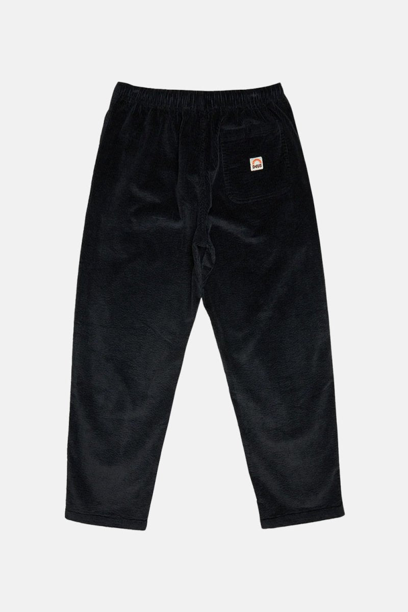 Deus Infinity Hemp Pant (Anthracite Black) | Trousers