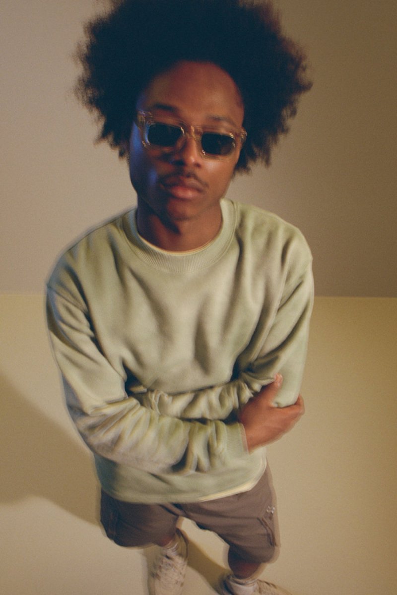 Edwin Diaz Sweat American Light Felpa (Sage Green) | Sweaters