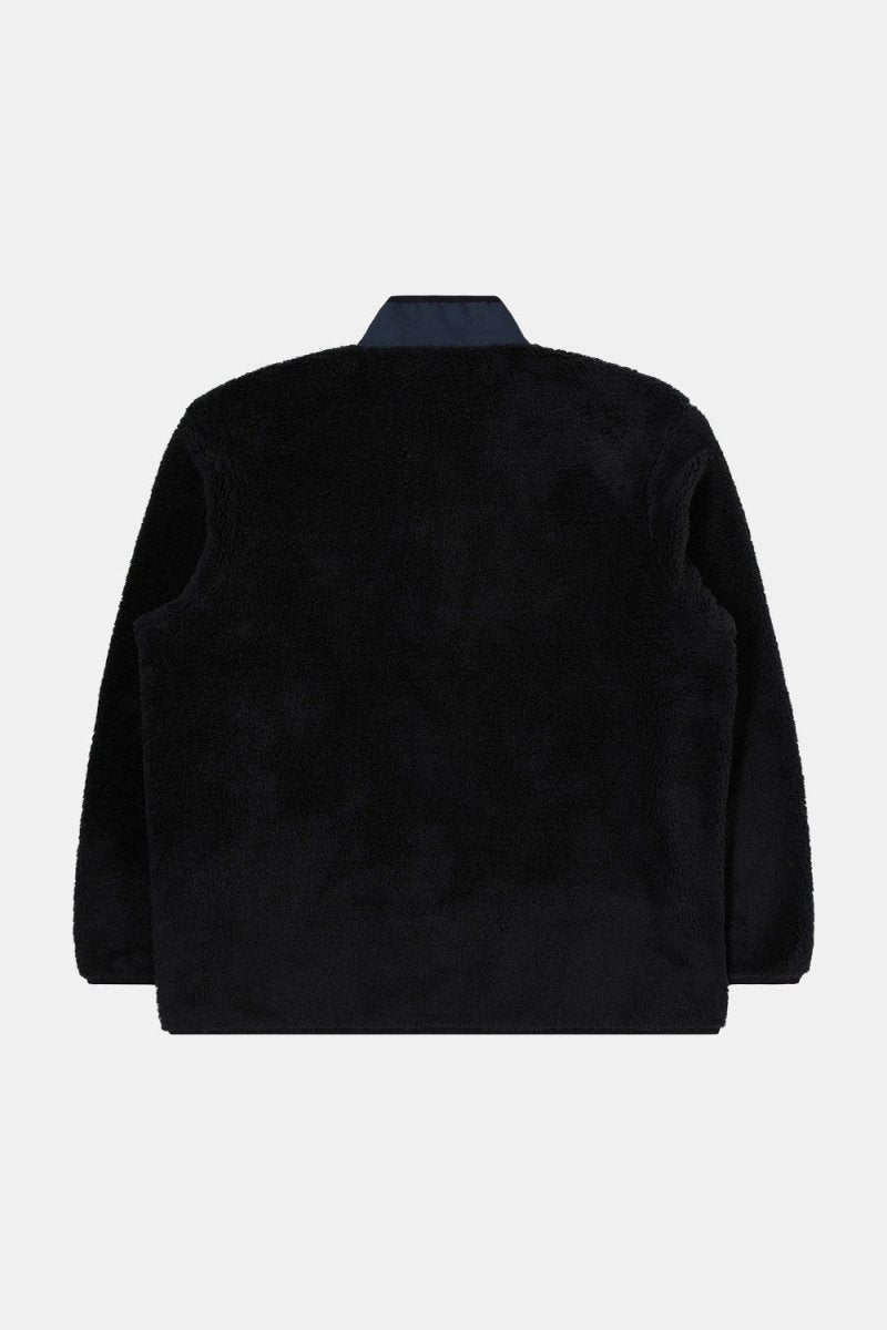 Edwin Kaiteki Half Zip Lightweight Fleece Sweat (Black) | Sweaters