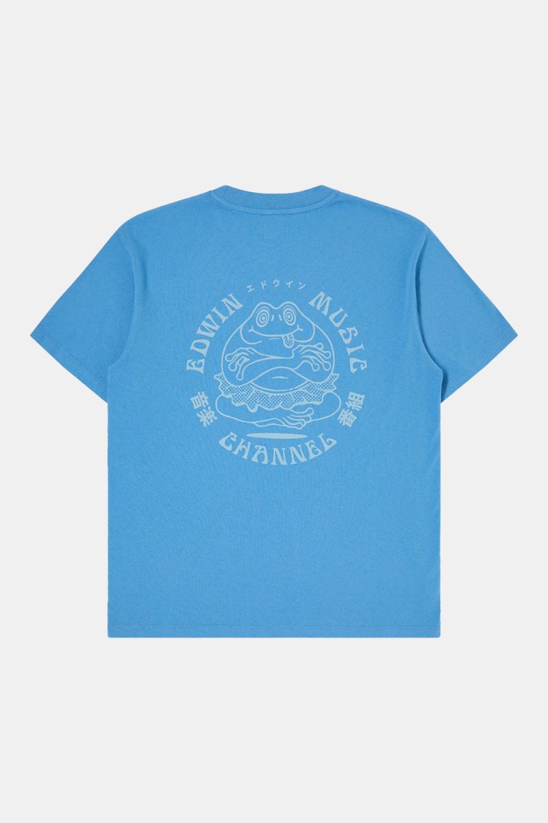 Edwin Music Channel T-Shirt (Parisian Blue) | T-Shirts