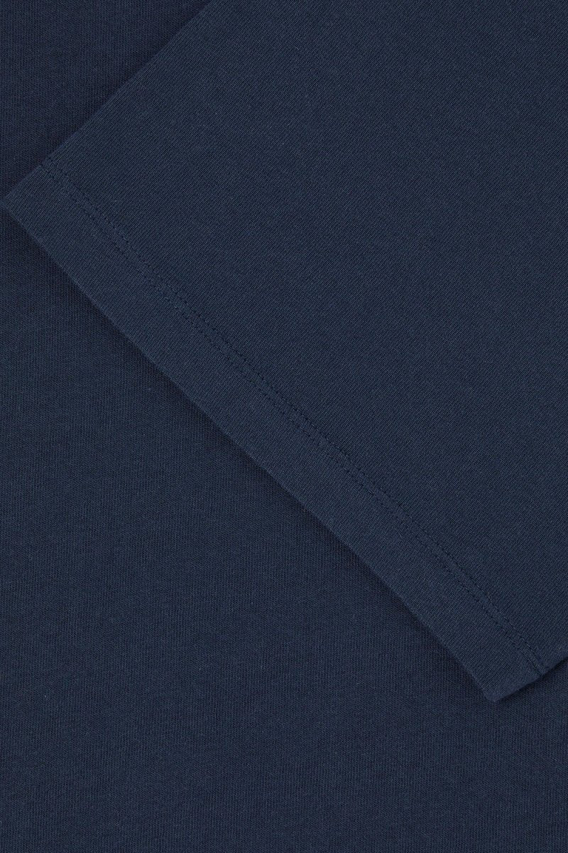 Edwin Sunset On Mount Fuji T-Shirt (Navy Blazer) | T-Shirts