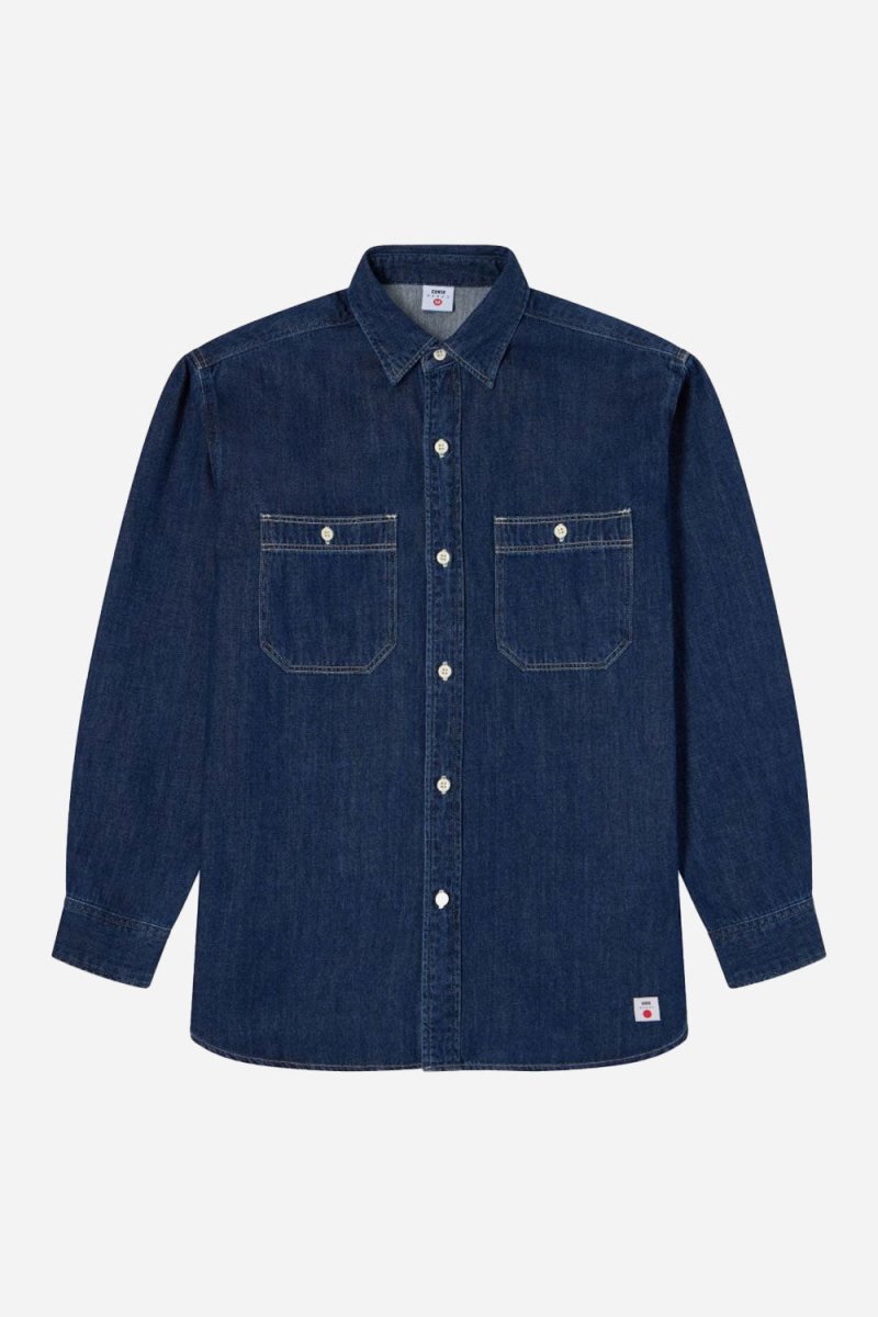 Edwin Work Shirt (Blue - dark used) | Shirts