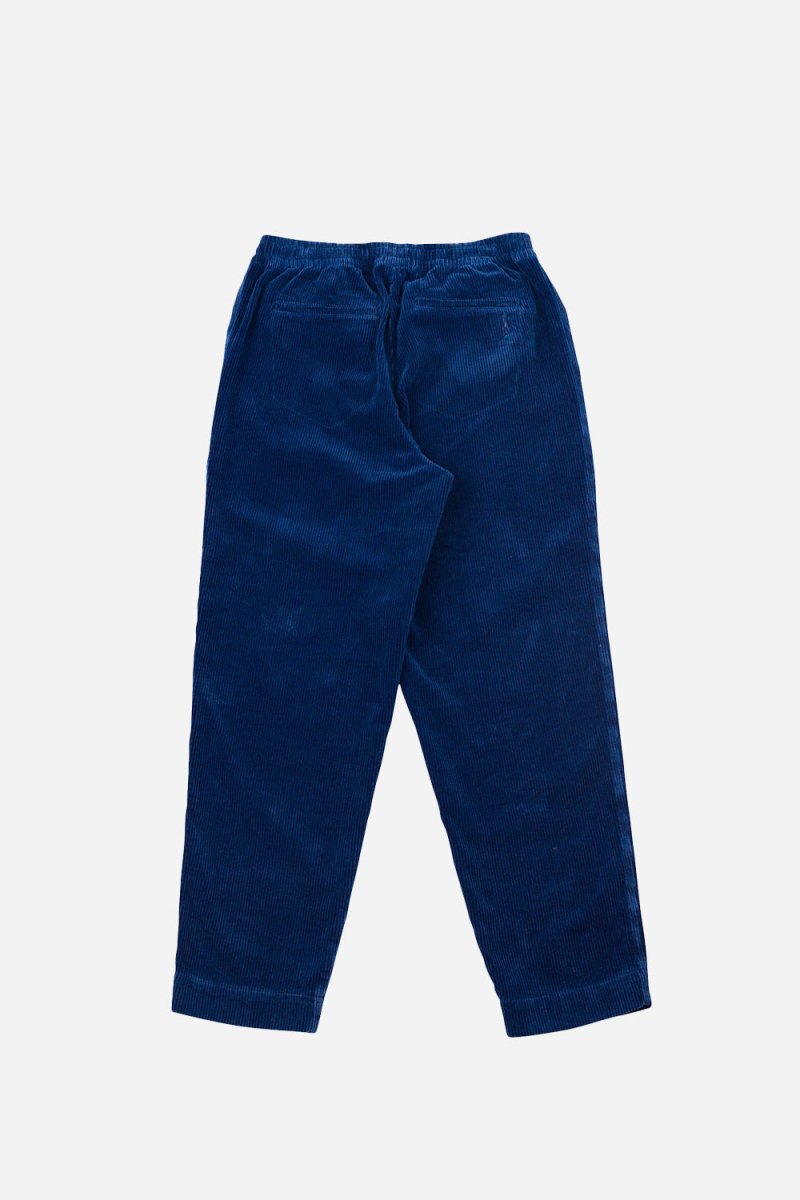 Folk Drawcord Assembly Pant (Washed Indigo Cord) | Trousers