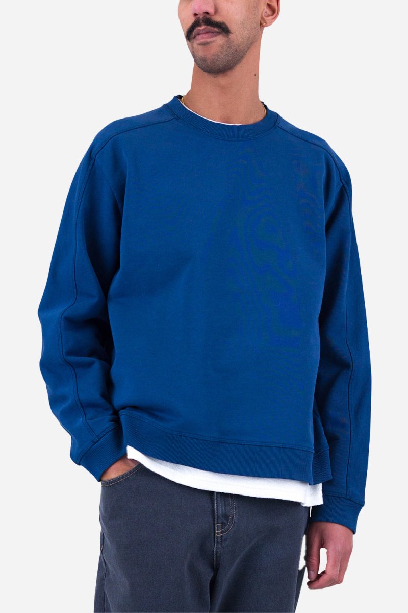 Folk Prism Sweatshirt (Mid Navy) | Sweaters