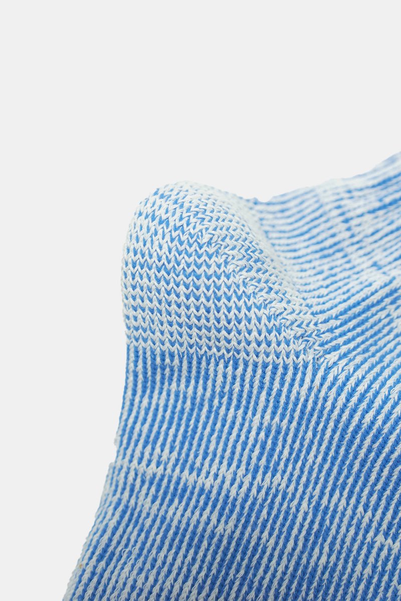 Kinari Skater Plating Crew Socks (Blue) | Socks