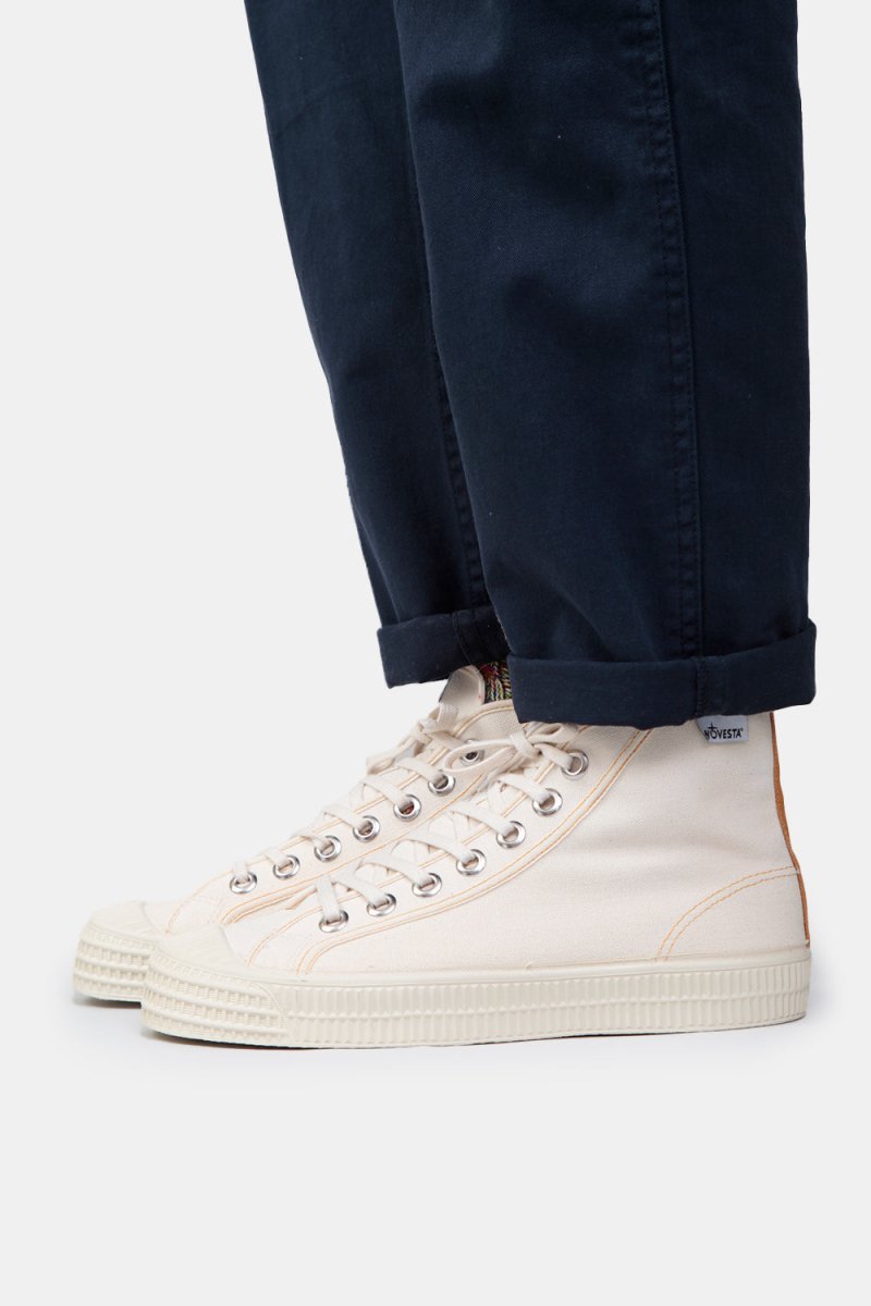Novesta Star Dribble Contrast Stitching (Beige/Seldova/Ecru) | Trainers