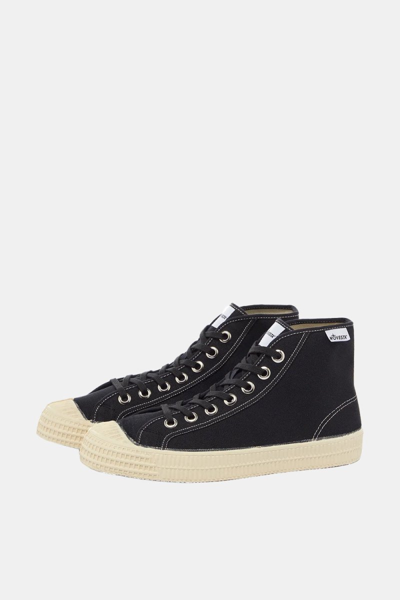Novesta Star Dribble Contrast Stitching (Black/Beige/Ecru) | Trainers