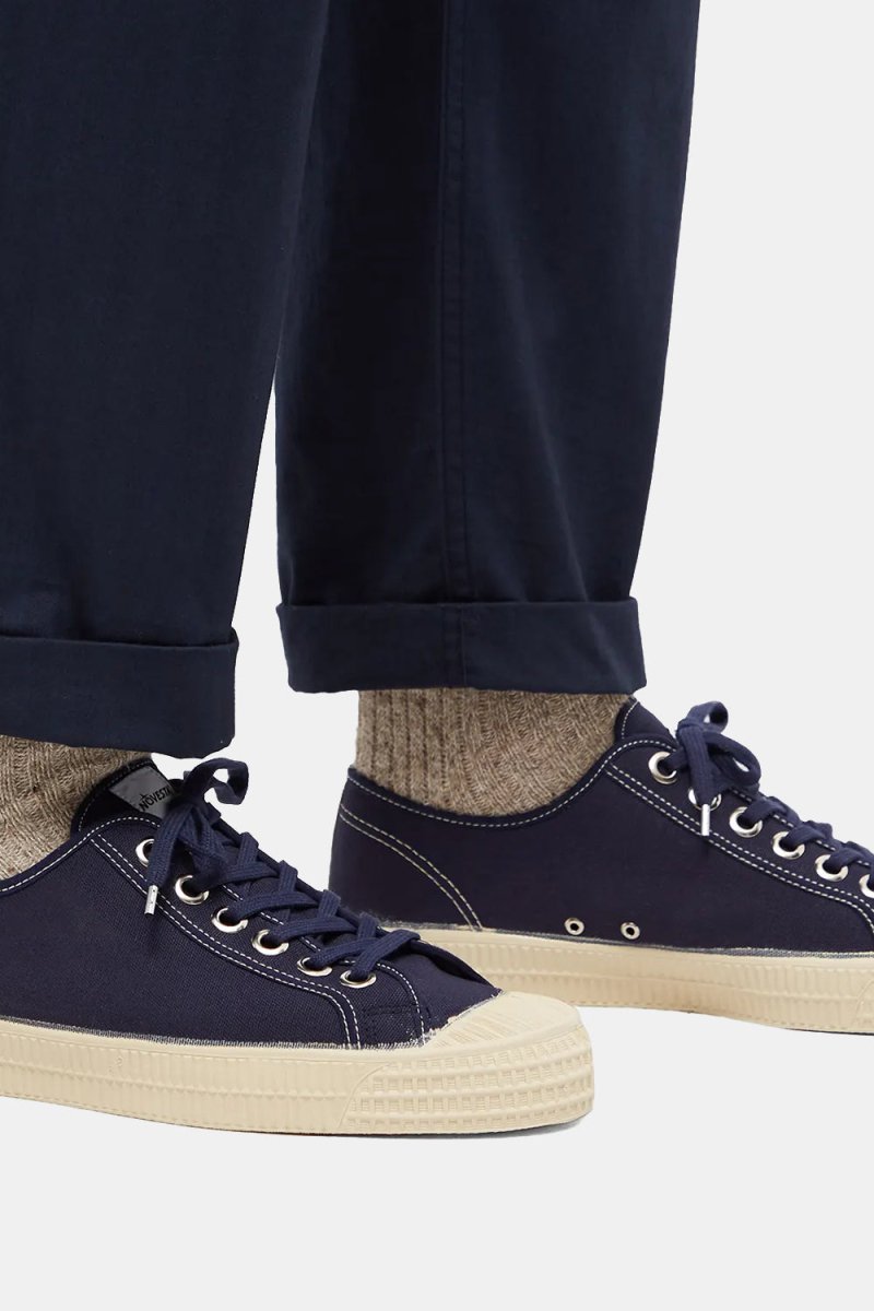 Novesta Star Master Contrast Stitching (Navy/Beige/Ecru) | Trainers