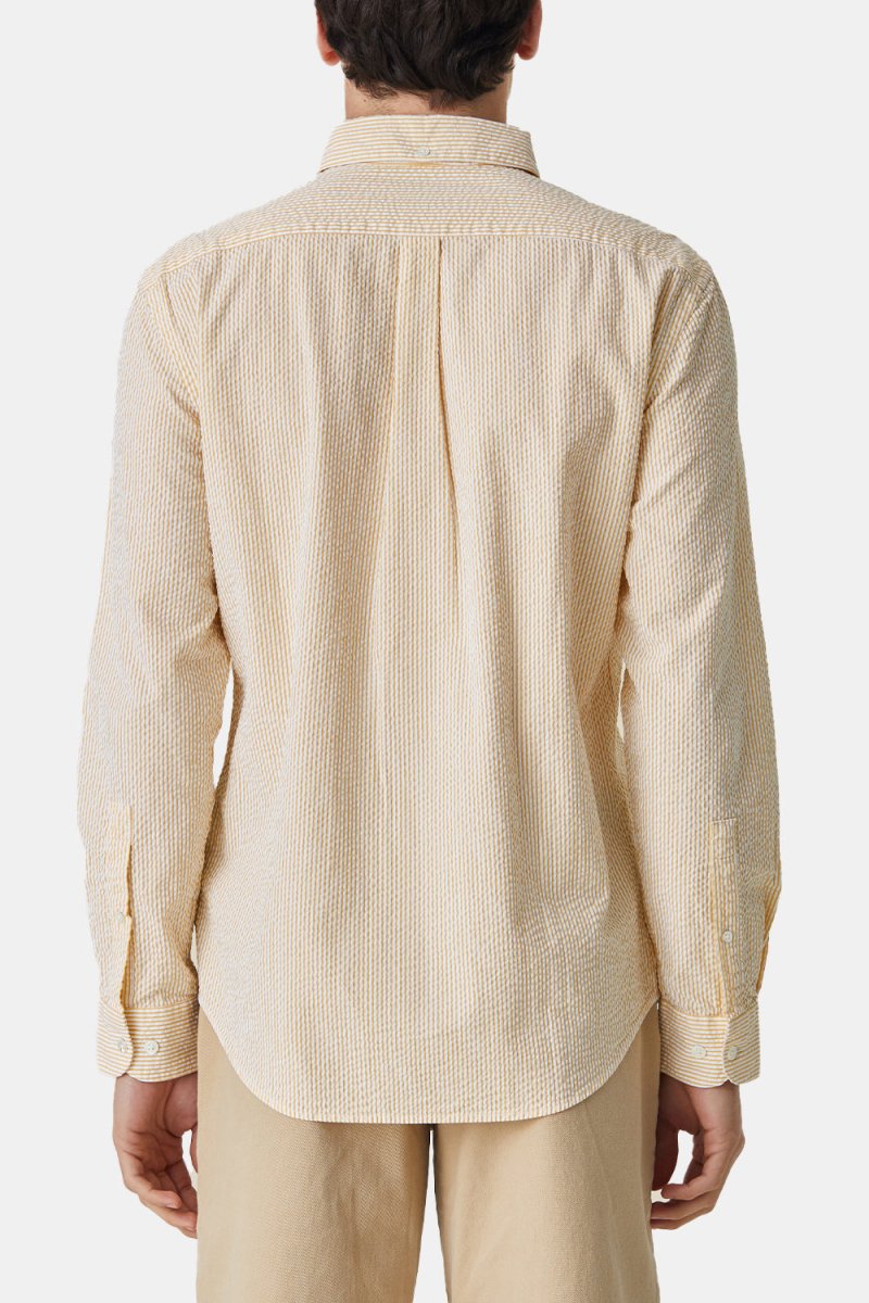 Portuguese Flannel Atlantico Stripe Shirt (Yellow) | Shirts