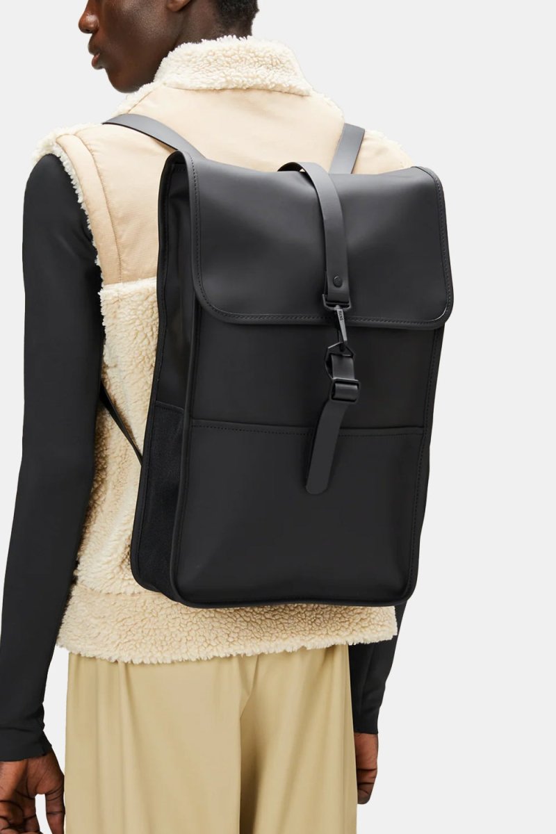Rains Waterproof Backpack W3 (Black) | Bags