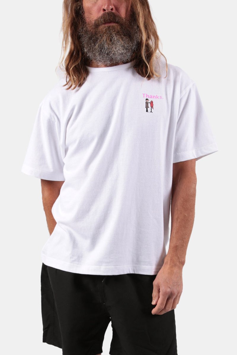 Thanks Pierre T-Shirt (White) | T-Shirts