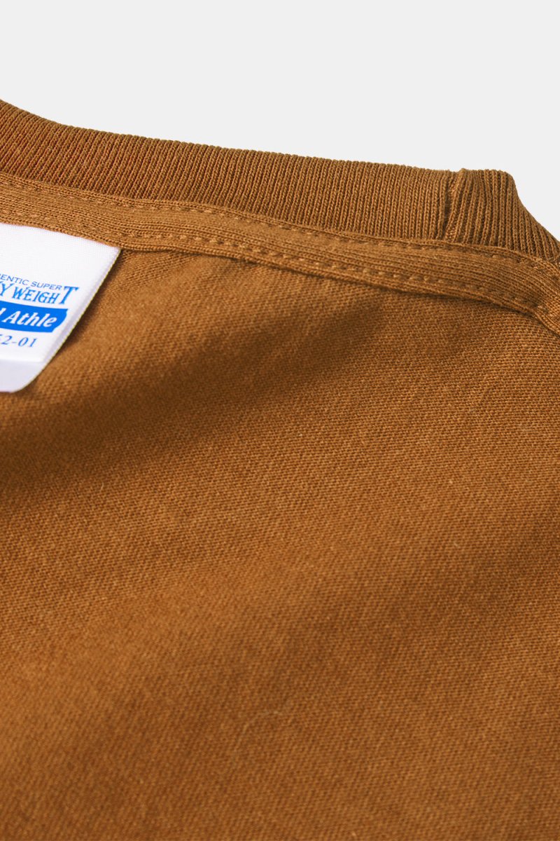 United Athle 4252 Authentic Super Heavyweight 7.1oz T-shirt (Dark Camel) | T-Shirts