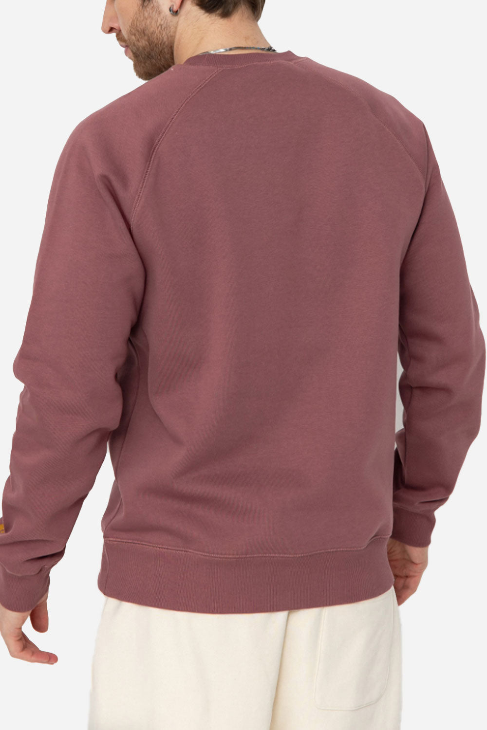 Carhartt Wip Thase Sweatshirt (Dusky Pink/Gold)