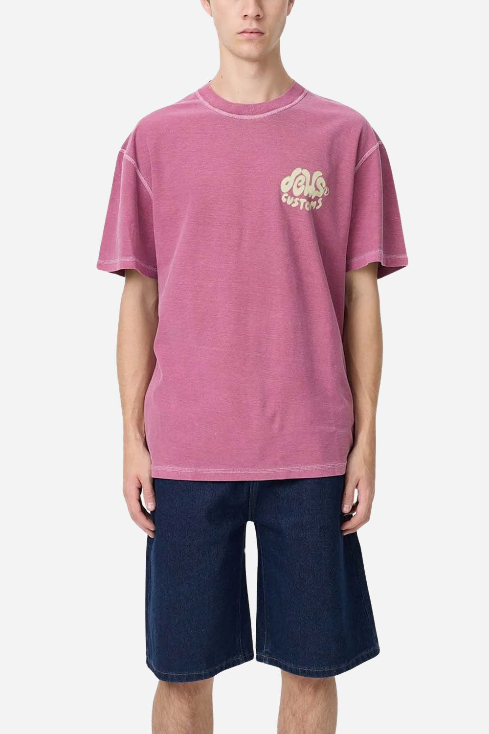 تي شيرت Deus Debris Reverse (وردي جاف)