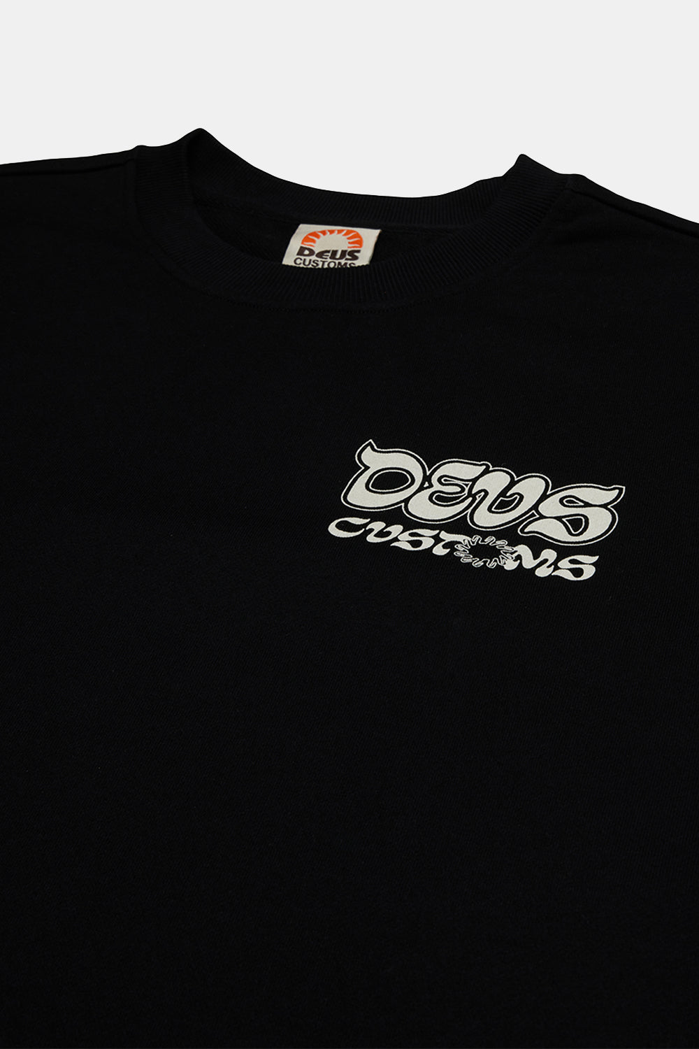 سويت شيرت Deus Rinse Wash Crew (أنثراسايت)