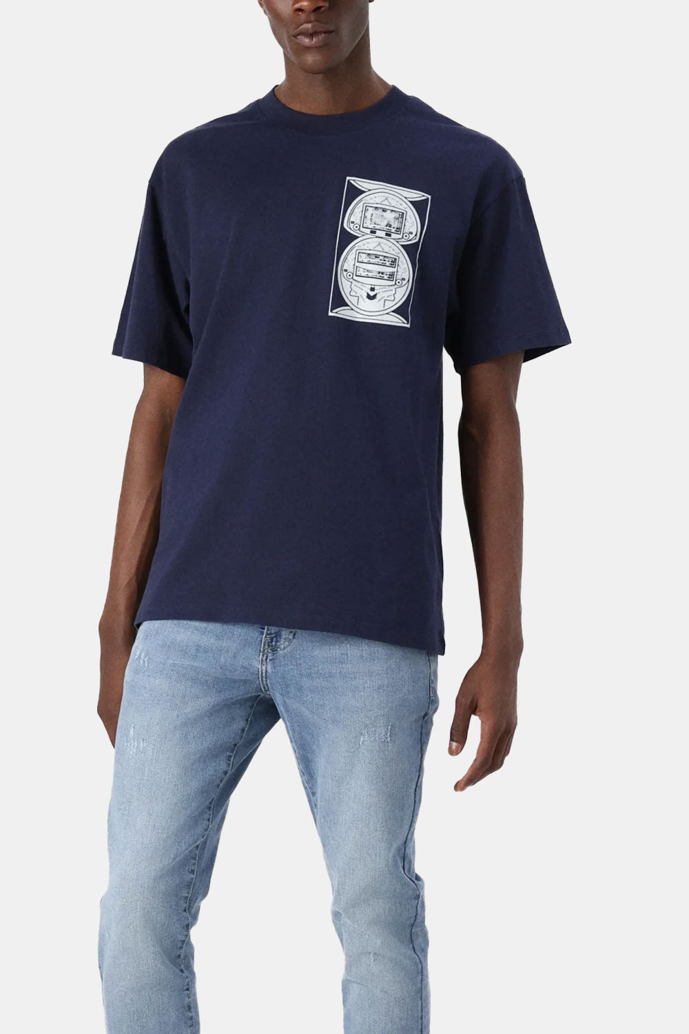 Edwin Slot Machine T-Shirt (Maritime Blue)