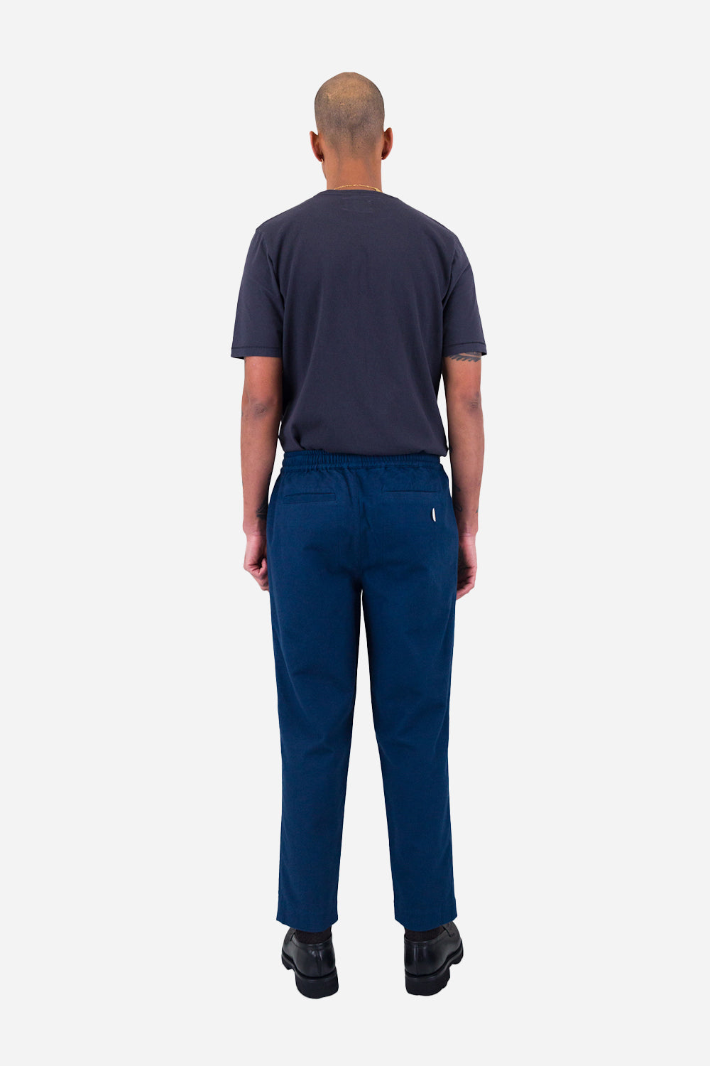 Pank Drawcord Assembly Pant (Moleskin الحبر الأزرق)