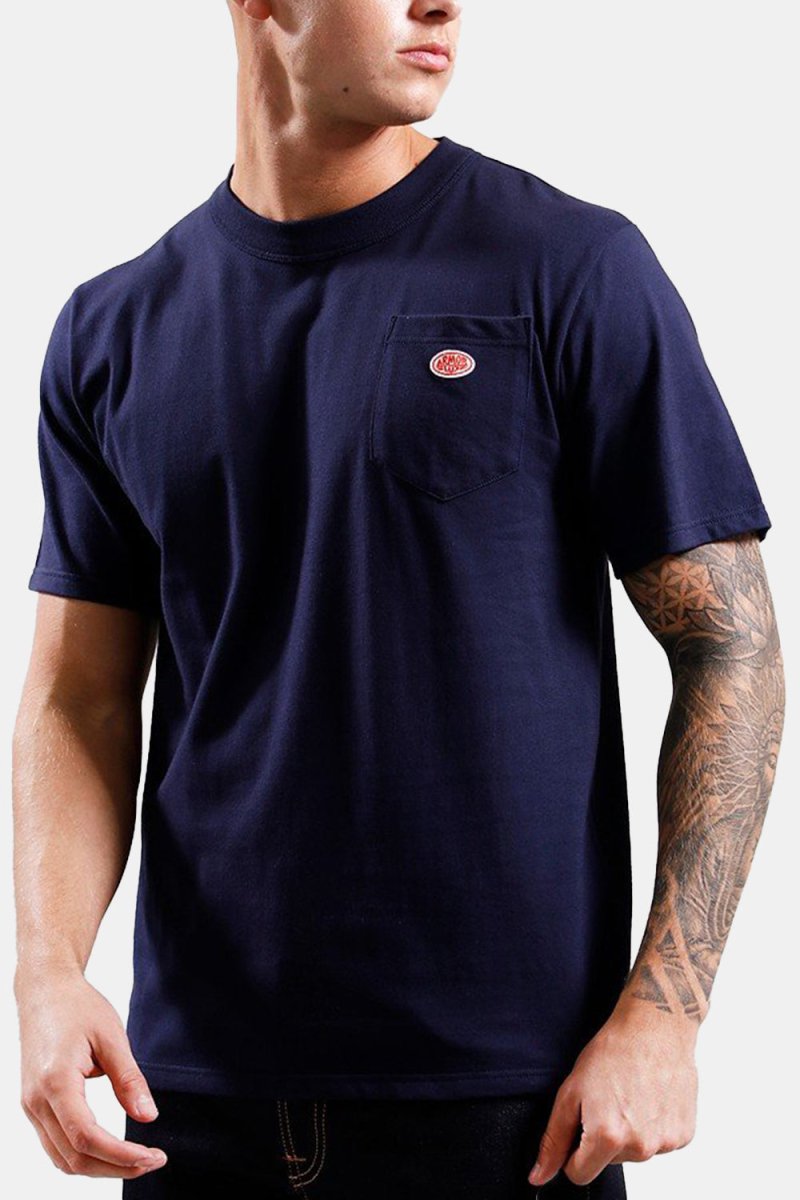 Armor Lux Heritage Pocket T-Shirt (Navire Blue) | T-Shirts