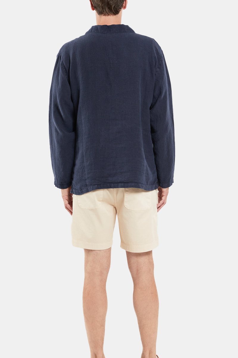 Armor Lux Linen Smock (Marine Deep) | Jackets