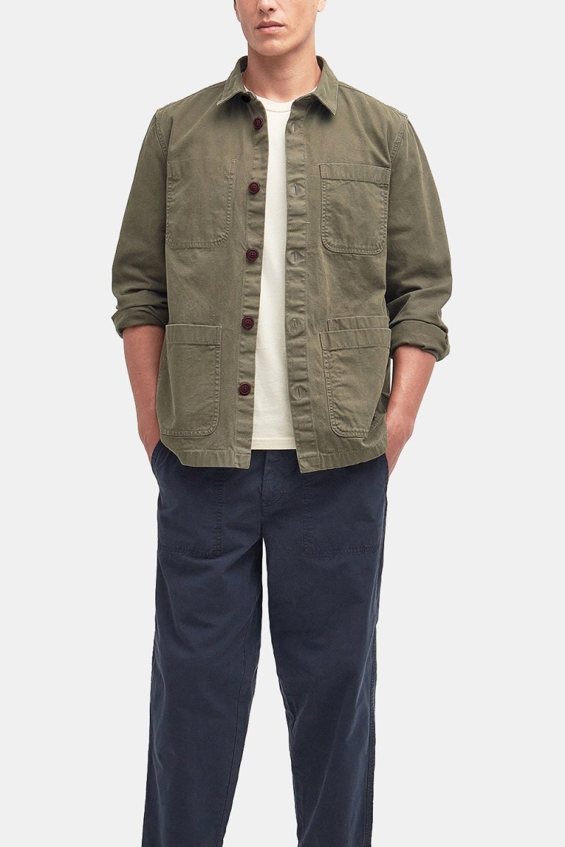 Barbour Chester Overshirt (Pale Sage) | Shirts