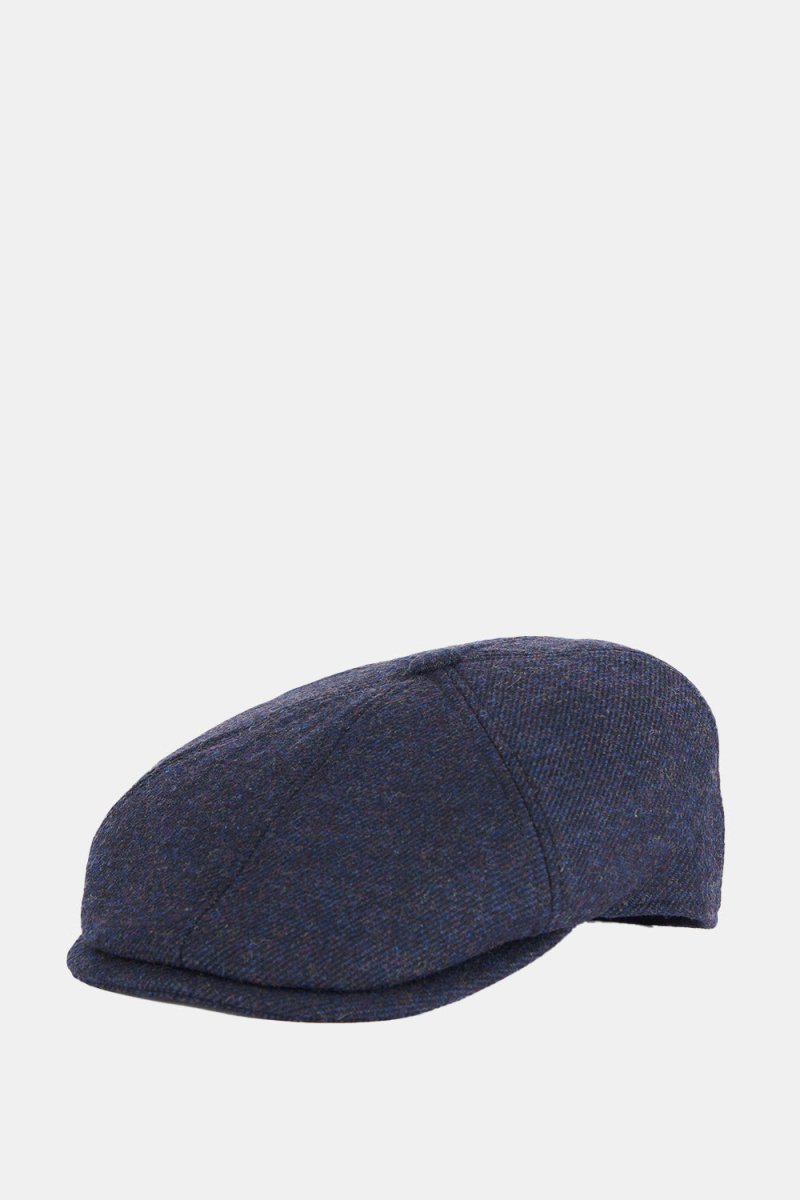 Barbour Claymore Bakerboy Flat Cap (Navy) | Hats