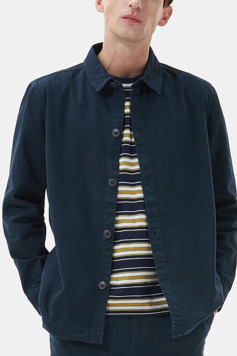 Barbour Fullfort Overshirt (Navy) | Jackets