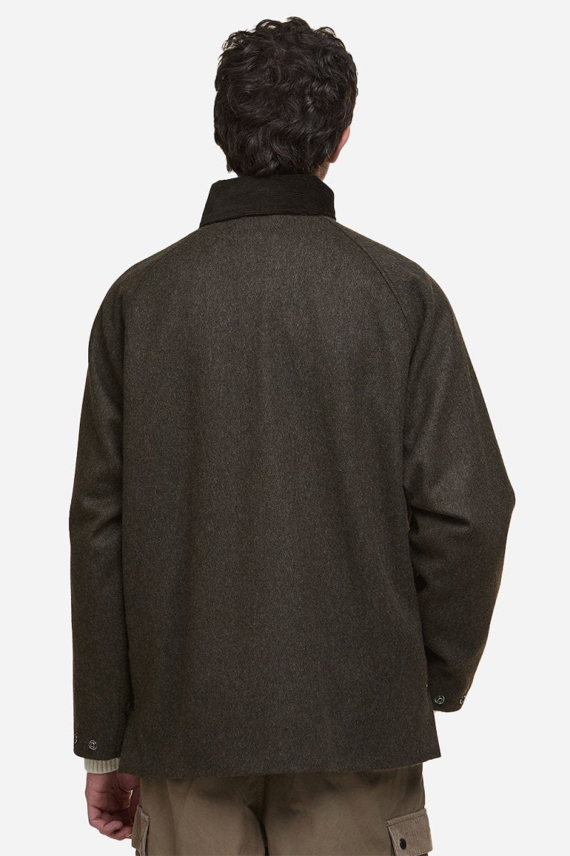 Barbour Modified Bedale Wool Jacket (Olive) | Jackets